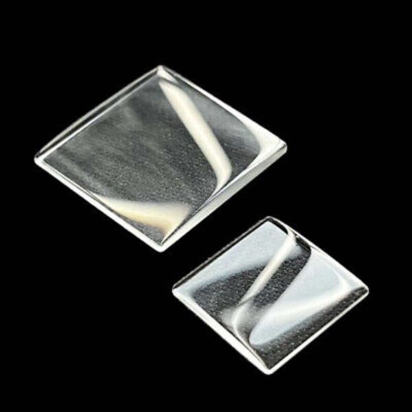 Double bridge watch Glass