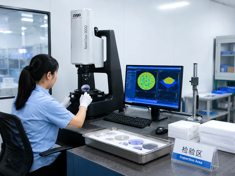Silicon Optical Windows Inspection