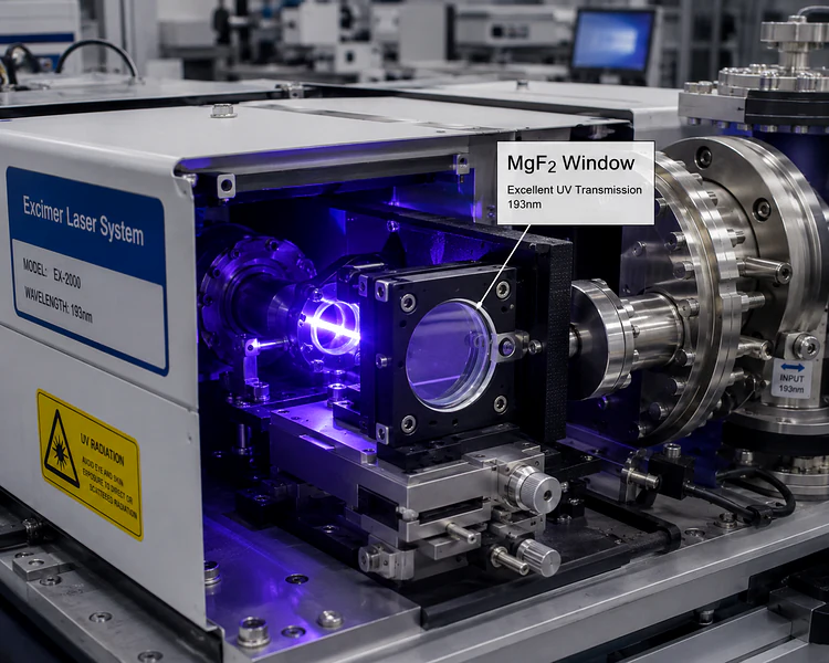 Magnesium Fluoride Optical Window Application