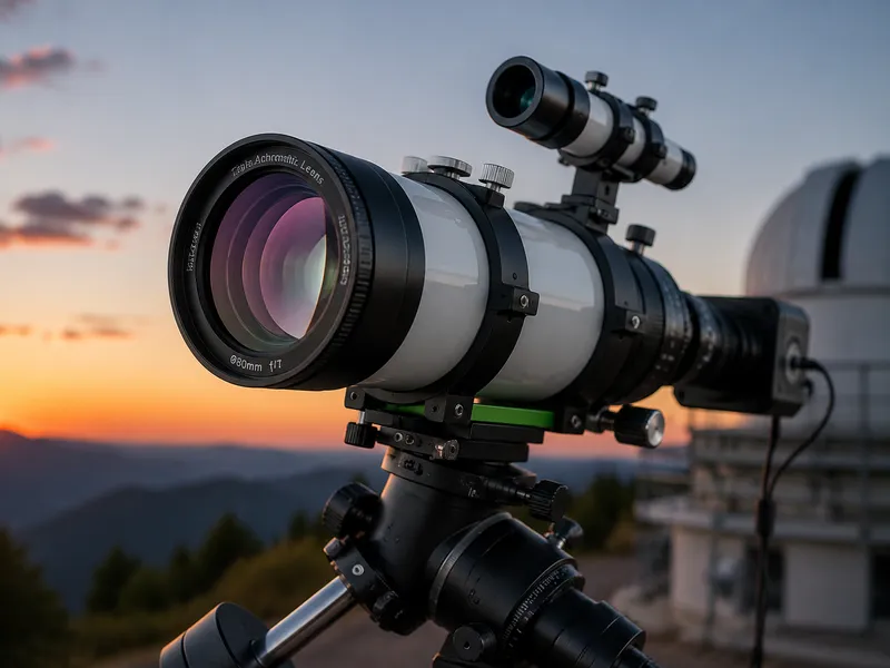 Achromatic Triplet Lens in Broadband Imaging and Microscopy Systems