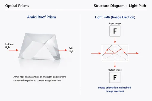 Amici Roof Prism Structure Diagram