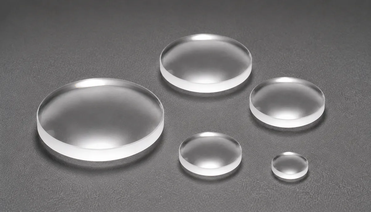 Calcium Fluoride Plano Convex Lenses