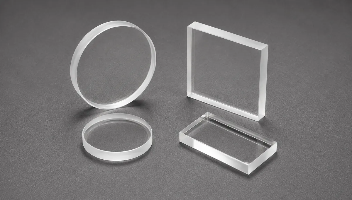 Calcium fluoride optical window for UV and infrared systems