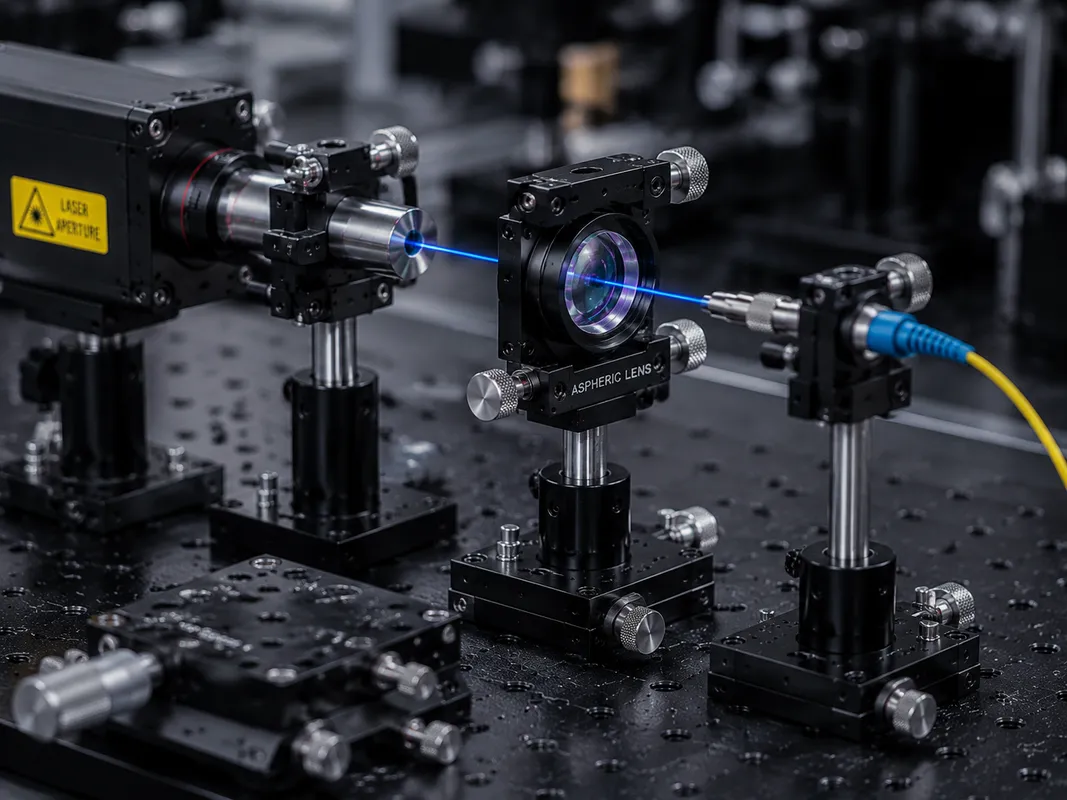 Aspheric Lens in Laser and Imaging Systems