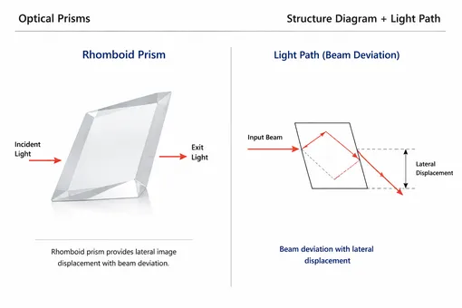 Rhomboid Prism Structure Diagram