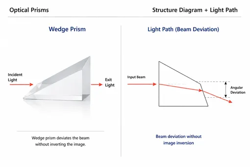 Wedge Prism Structure Diagram