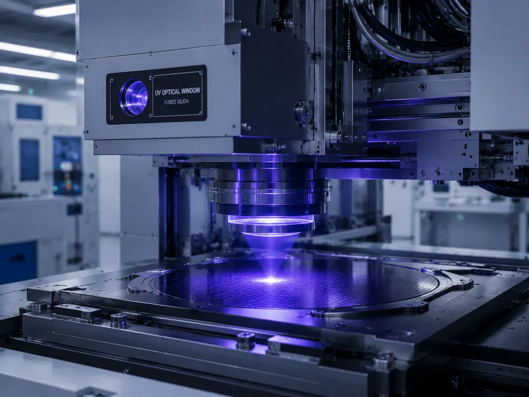 UV Fused Silica Optical Window in UV Laser and Photolithography Systems