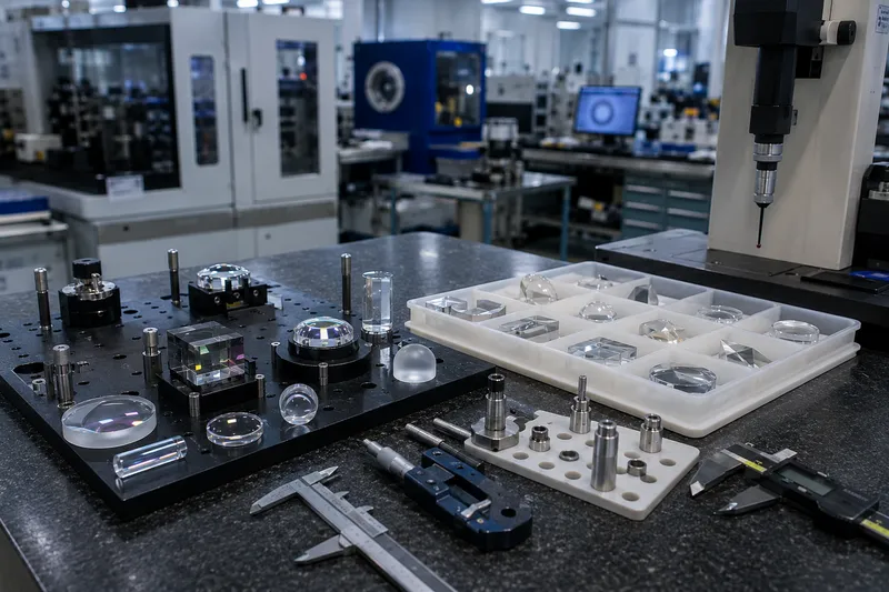 Chenyu Optics optical components manufacturing facility – precision manufacturing and inspection