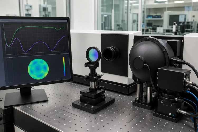Spectral coating performance inspection