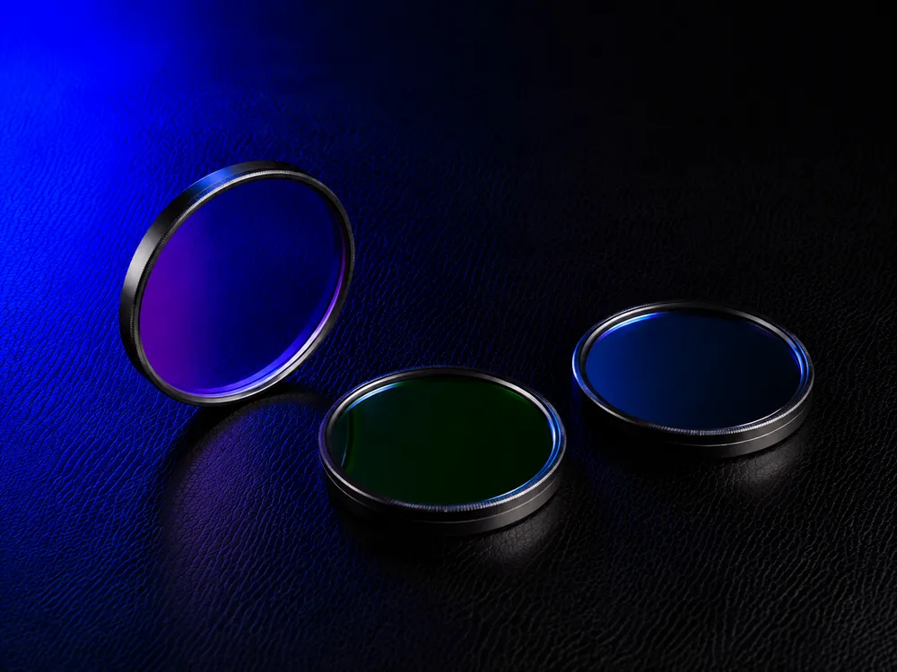 Laser optical filters for wavelength control