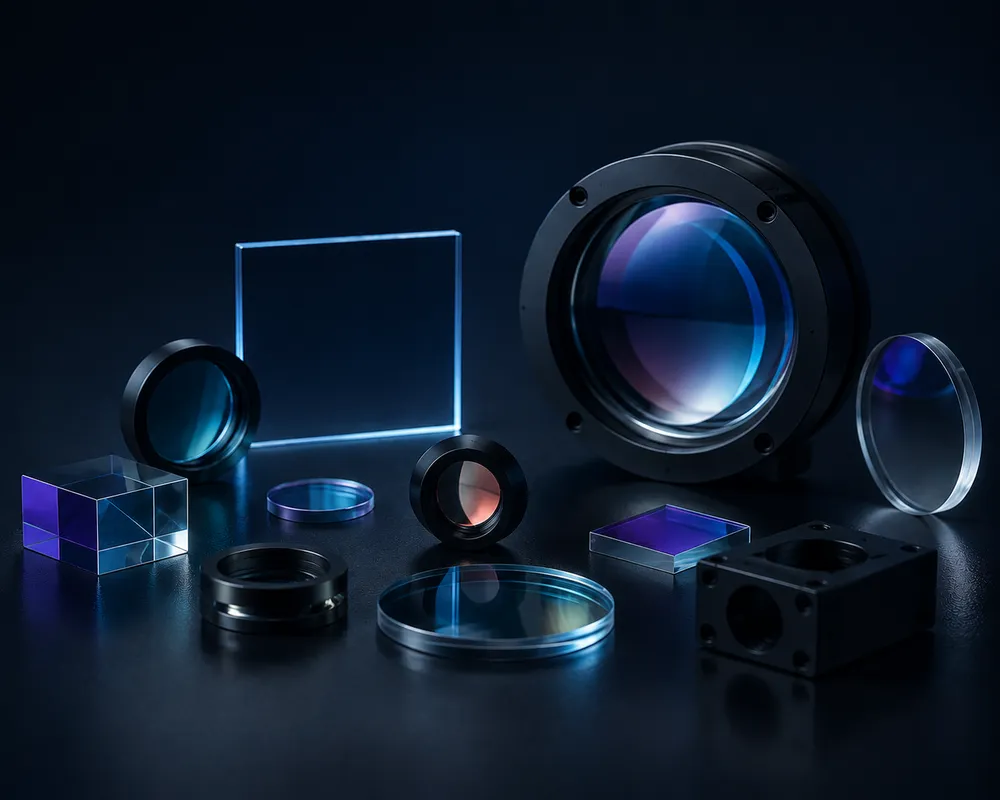Precision laser optical components for beam control systems