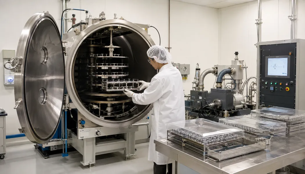 Optical coating facility