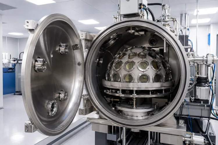Optical coating chamber
