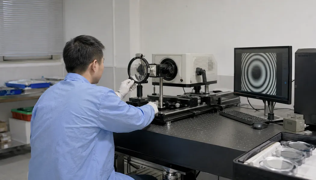 Optical surface figure and flatness testing
