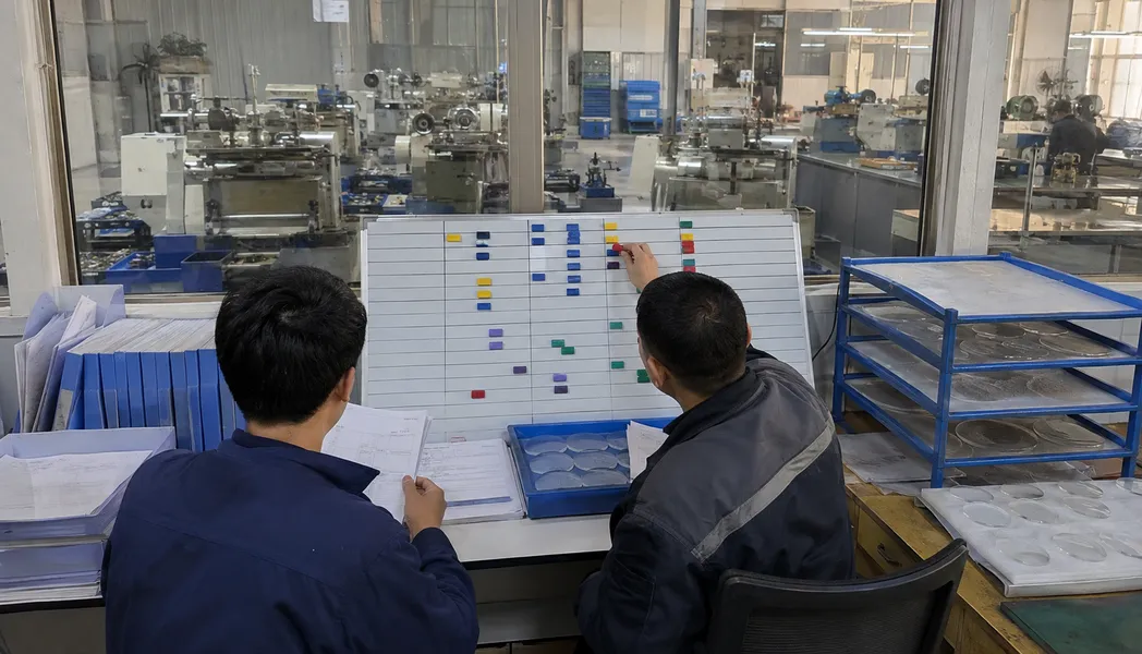 OEM optical production scheduling
