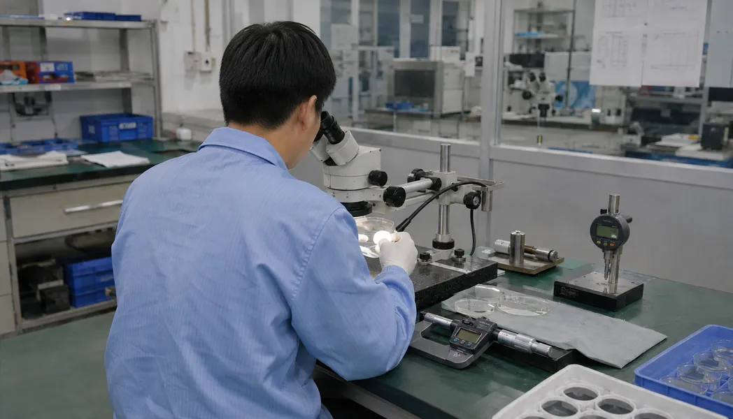 Optical surface quality inspection laboratory
