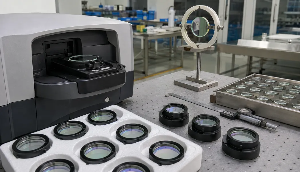 Visible optical coating capability