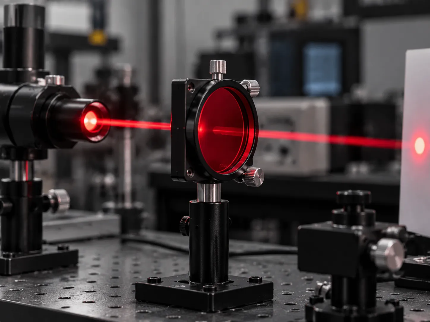 Red Color Glass Filter for Imaging and Optical Sensing