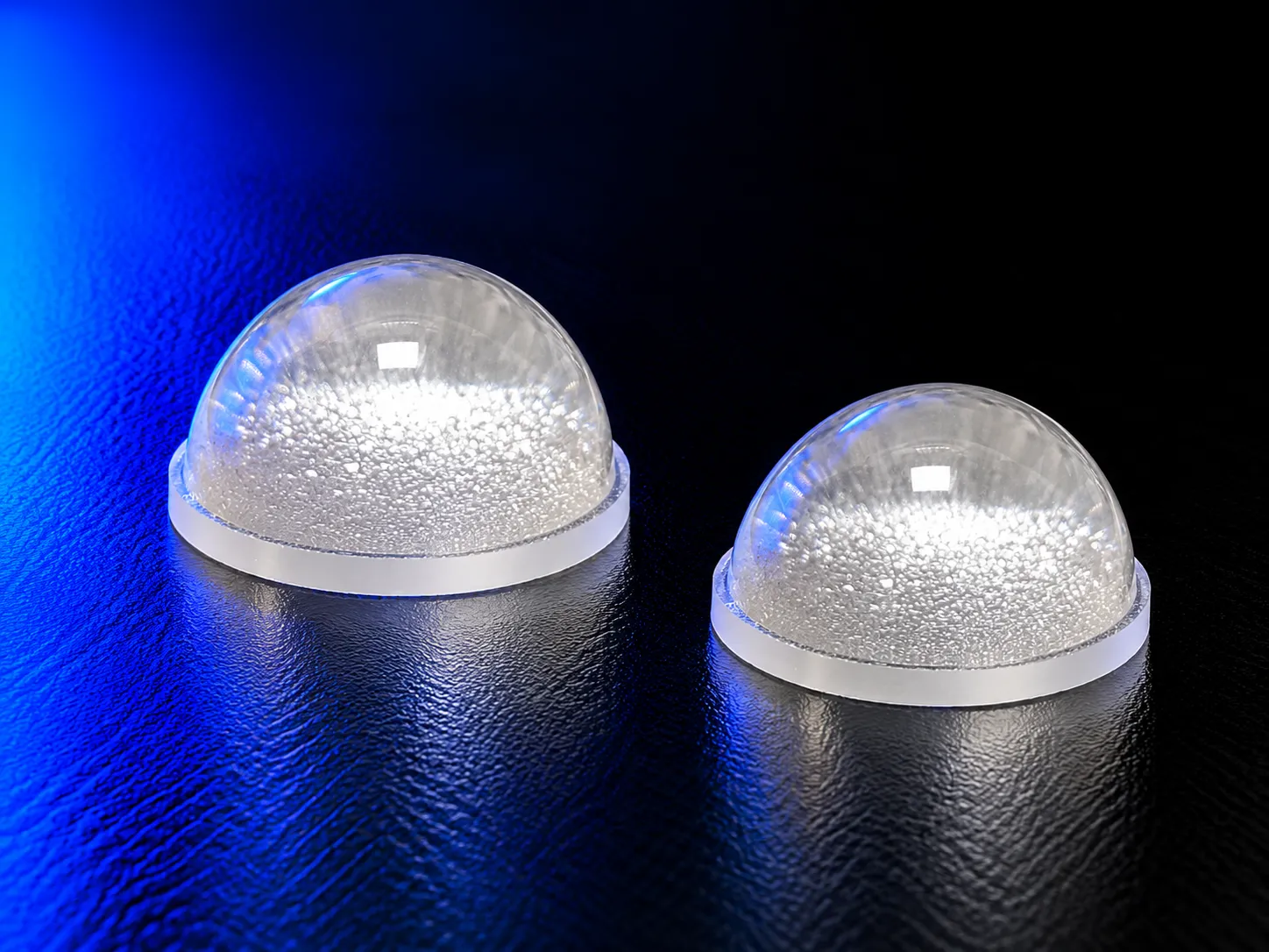 Textured LED Dome Lens