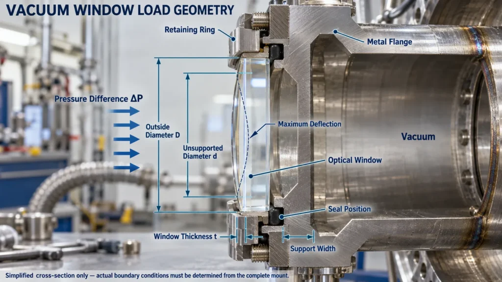 vacuum window pressure load diagram